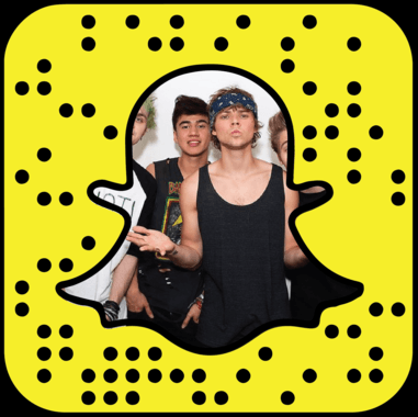 5 Seconds of Summer snapchat