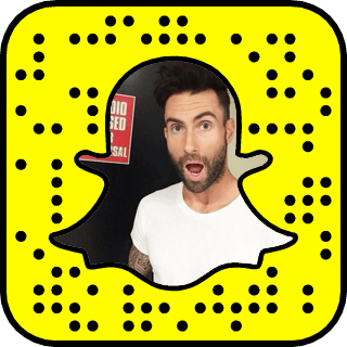 Adam Levine snapchat