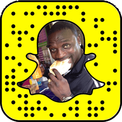 Akon snapchat