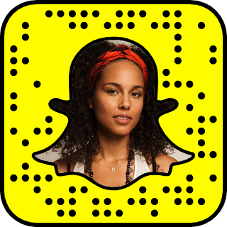 Alicia Keys snapchat