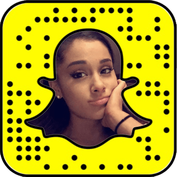 Ariana Grande snapchat