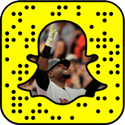 Boston Red Sox snapchat