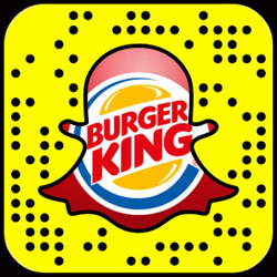 Burger King Snapchat username