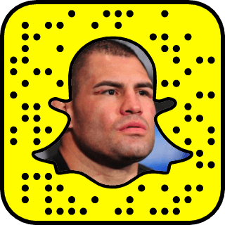 Cain Velasquez snapchat