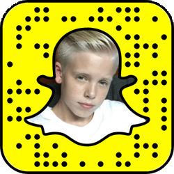 Carson Lueders Snapchat username