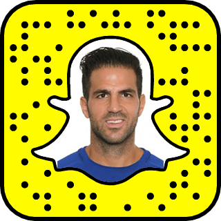 Cesc Fàbregas snapchat