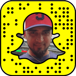 Cleveland Indians snapchat