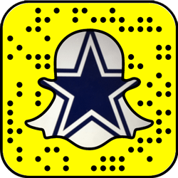 Dallas Cowboys snapchat