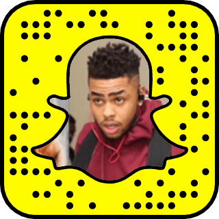 D'Angelo Russell Snapchat username