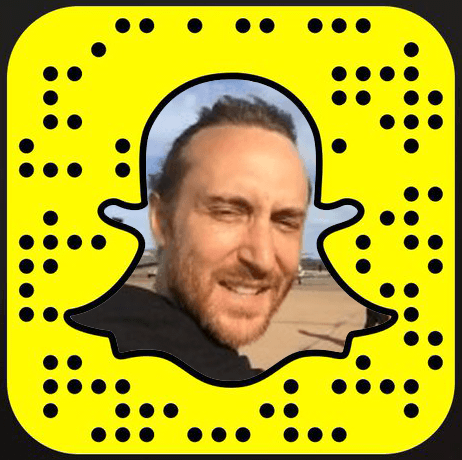 David Guetta snapchat