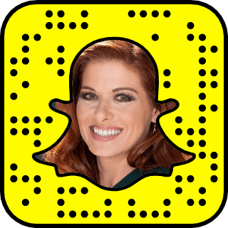 Debra Messing snapchat