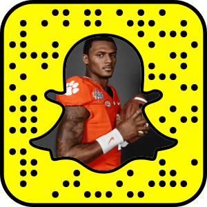 Deshaun Watson snapchat