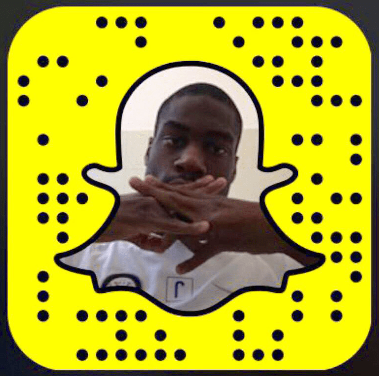 Geoffrey Kondogbia Snapchat username