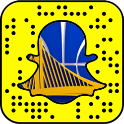 Golden State Warriors snapchat