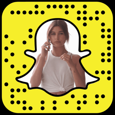 Hailey Baldwin Snapchat username