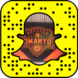 Houston Dynamo snapchat