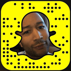 John Legend snapchat