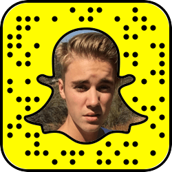 Justin Bieber snapchat