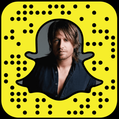 Keith Urban Snapchat username