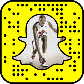 Kevin Durant Snapchat username