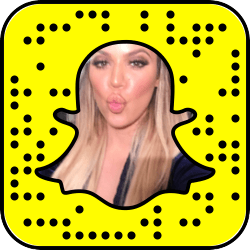 Khloe Kardashian snapchat