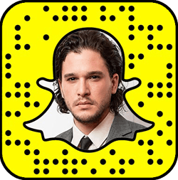 Kit Harington snapchat