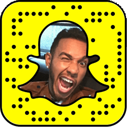 Lewis Hamilton Snapchat username