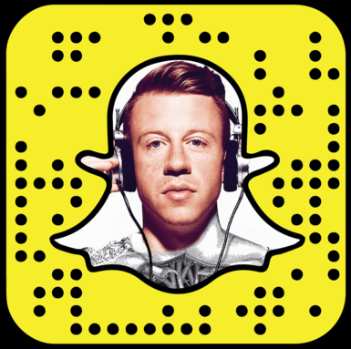 Macklemore Snapchat username