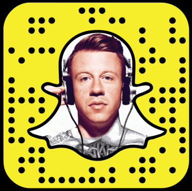 Macklemore snapchat