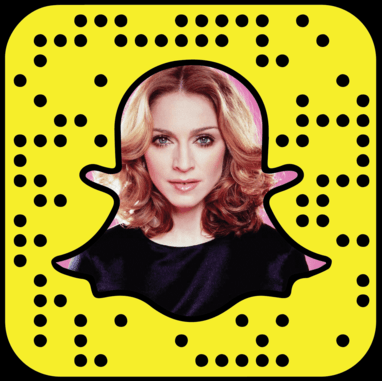 Madonna Snapchat username