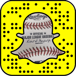 Major League Baseball snapchat