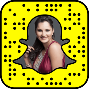 Sania Mirza Snapchat username