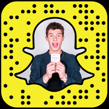 Shawn Mendes Snapchat username