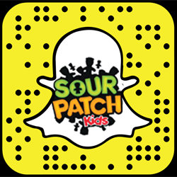 Sour Patch Kids snapchat