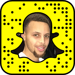 Steph Curry Snapchat username