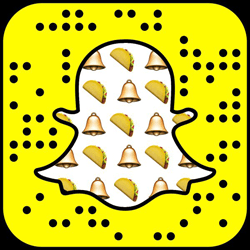 Taco Bell snapchat