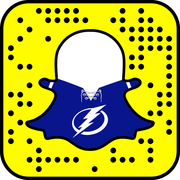 Tampa Bay Lightning snapchat