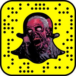 The Walking Dead snapchat