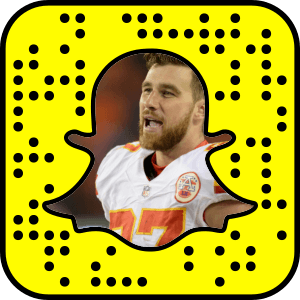 Travis Kelce Snapchat username