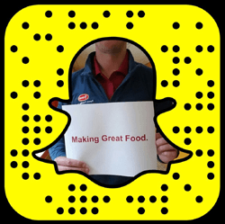 Tyson Foods snapchat