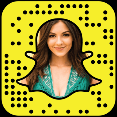 Victoria Justice snapchat