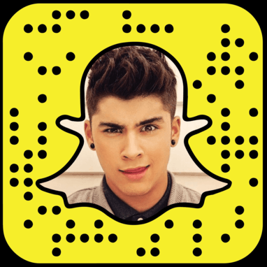 Zayn Malik Snapchat username