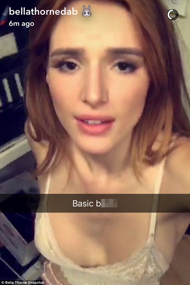 Whats bella thorne snapchat